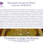 Mensagem dos búzios para 19/08/2018: Os Erês abrem o jogo