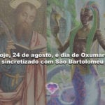 Hoje, 24 de agosto, é dia de Oxumarê, sincretizado com São Bartolomeu