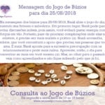 Mensagem dos búzios para 25/08/2018: Nanã abre o jogo do dia