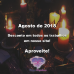 Agosto de 2018-desconto em todos os trabalhos em nosso site! Aproveite!