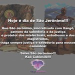 Hoje, 30 de Setembro, é dia de São Jerônimo, sincretizado com Xangô!!!