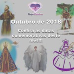 Outubro de 2018 – Confira as datas comemorativas deste mês!!!