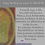 Confira o Jogo de Búzios para 01-09-2019