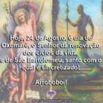 Hoje é dia de Oxumarê, Senhor da renovação dos ciclos da vida!