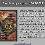 Carta do Baralho cigano para 10-09-2019: “O Livro”