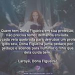 Não mexa com Dona Figueira, que ela não é de brincadeira…