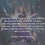 Não mexa com Dona Figueira, que ela não é de brincadeira…