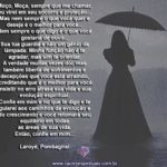 Pombagira é nossa guardiã. É quem vigia nossos caminhos…