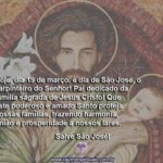 Hoje, dia 19 de março, é dia de São José! Salve o carpinteiro do Senhor!