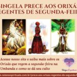 Singela prece aos orixás regentes de Segunda-feira