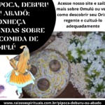 Pipoca, deburu ou abadô: conheça lendas sobre a comida de Omulú