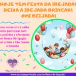 Hoje tem festa da Ibejada! Deixa a Ibejada brincar! Omi Beijada!