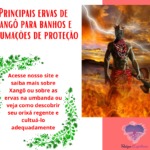 Principais ervas de Xangô para banhos e defumações de proteção