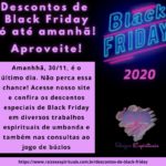 Descontos de Black Friday só até amanhã. Aproveite!