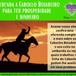 Oferenda a Caboclo Boiadeiro para ter prosperidade e dinheiro