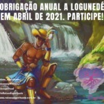 Obrigação anual a Logunedé em Abril de 2021. Participe!