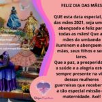 Feliz dia da Mães 2021! Que seja um dia abençoado em todos os lares! Axé!