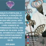 Oxalá é a fortaleza, a paciência, a doação do amor incondicional!