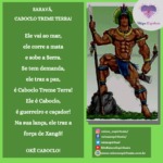 Saravá Caboclo Treme Terra, poderoso e amado Caboclo da umbanda!