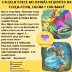 Singela prece ao Orixás regentes da terça-feira, Ogum e Oxumarê