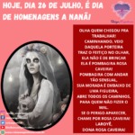 Salve Dona Rosa Caveira, Pombagira de fé, trabalhadora da umbanda!