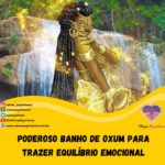 Poderoso Banho de Oxum para trazer equilíbrio emocional