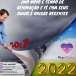 Ano novo é tempo de renovação e fé com seus guias e Orixás Regentes