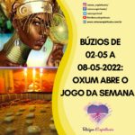 Búzios de 02-05 a 08-05-2022: Oxum abre o jogo da semana