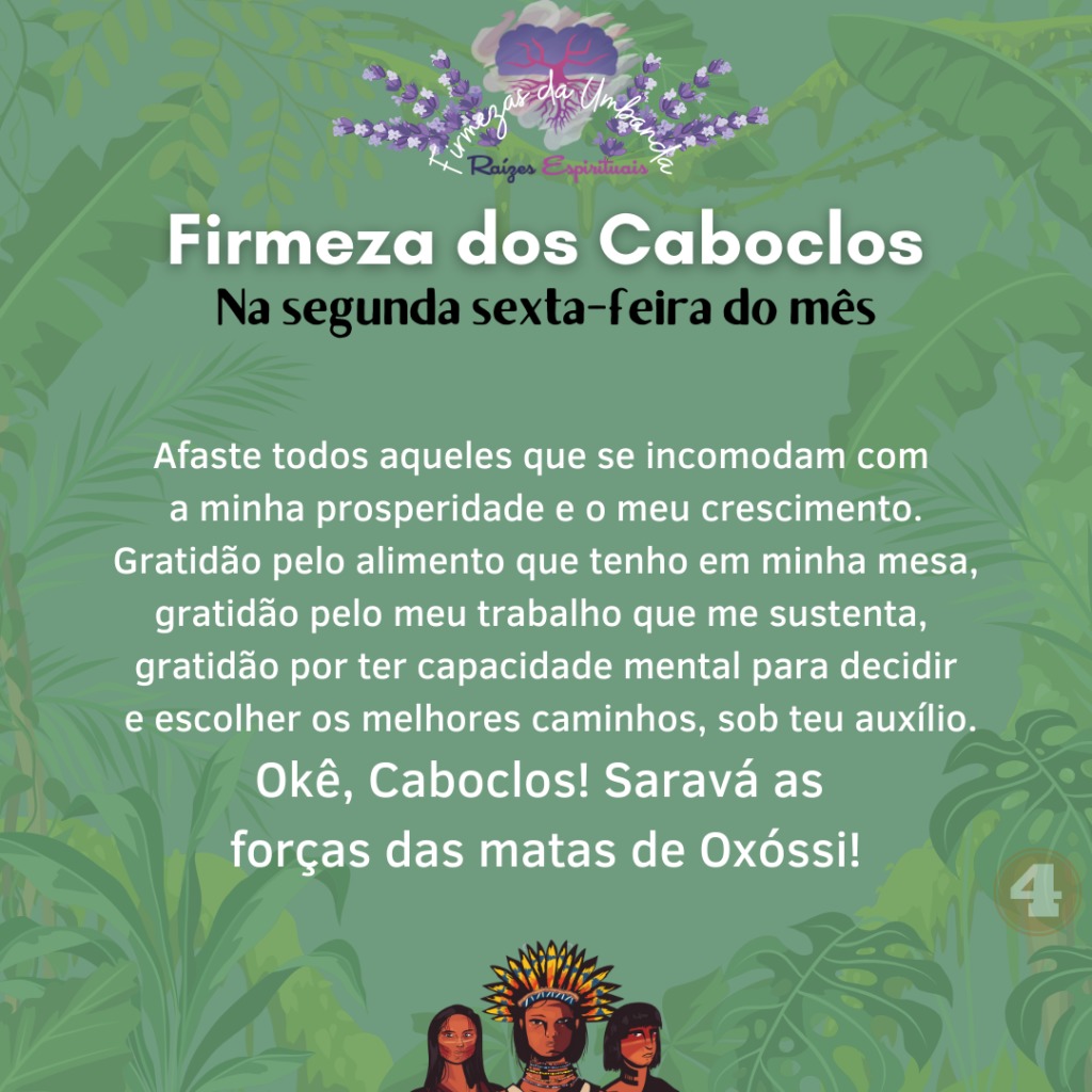 Oração aos Caboclos parte 3