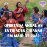 Oferenda Anual às Entidades Ciganas em Maio de 2022