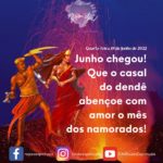 Junho chegou numa quarta-feira com as bênçãos do casal do dendê!