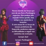 Nunca duvide da força que vem de seu Exú e Pombagira regentes
