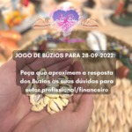 Jogo de búzios para 28-09-2022: confie em sua intuição e veja a resposta