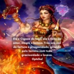 Ela é Cigana do fogo, ela é feita de amor, magia e beleza. Optcha!