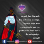 Laroyê, Seu Marabô, Exú justiceiro e amigo! Dê-nos sua proteção!