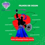 Características do Orixá Ogum e de seus filhos