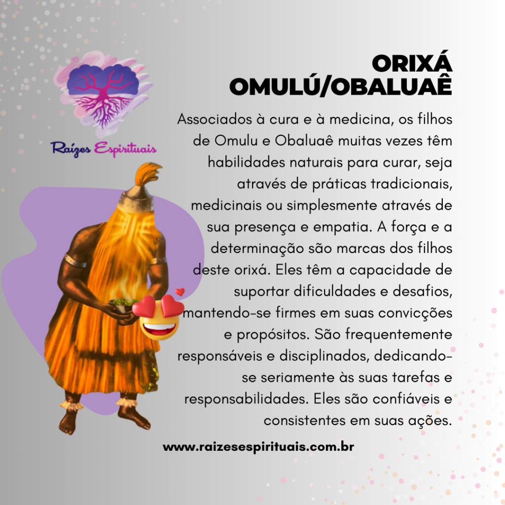 Filhos de Obaluaê e Omulú