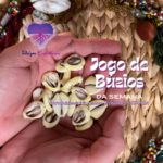 Jogo de Búzios de 15-07-2024 com a mensagem de Iansã