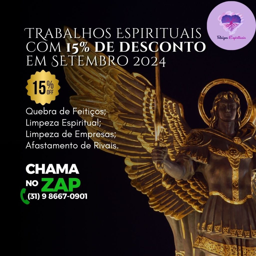 A força de São Miguel Arcanjo na linha de Exus e Pombagiras para quebrar feitiços
