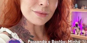 Passando o Bastão a Glaucia Carvalho